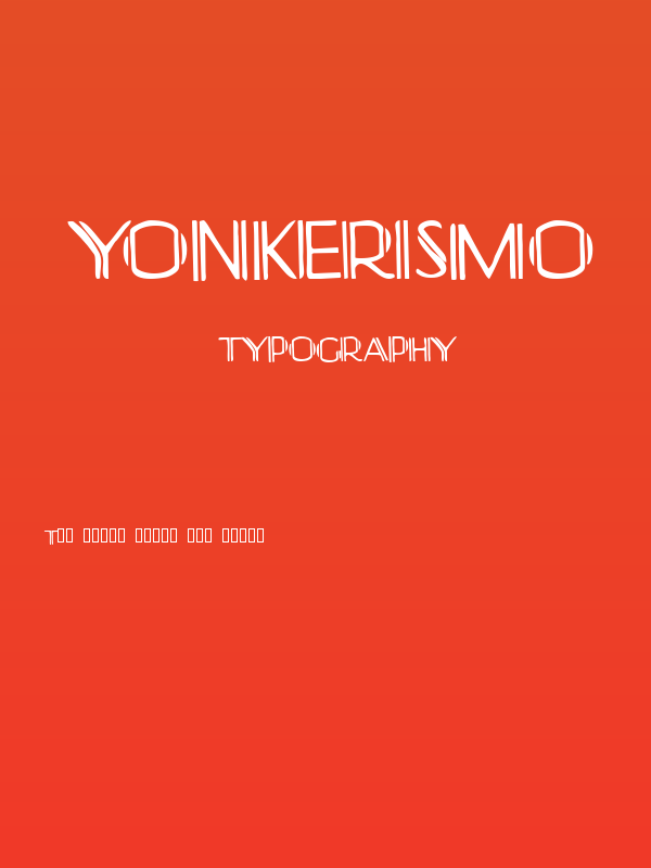 Yonkerismo Poster