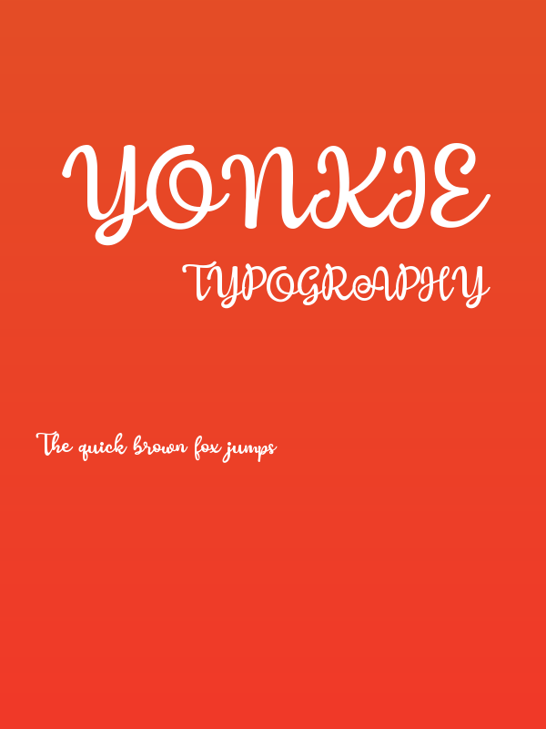 Yonkie Poster