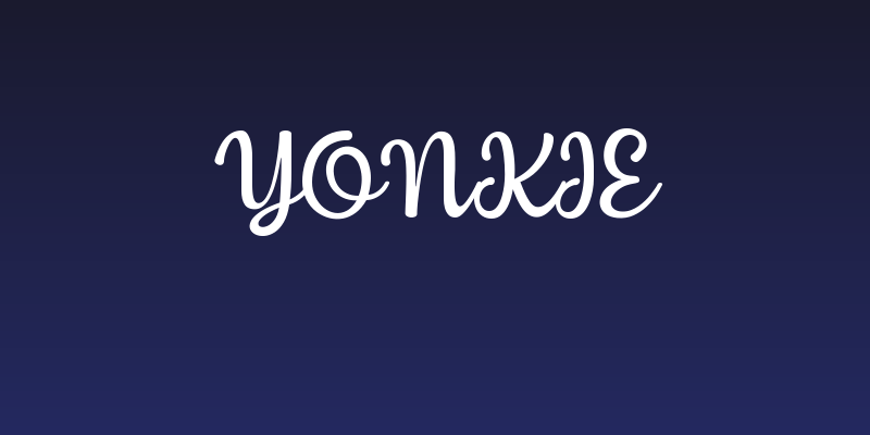 Yonkie Social Header