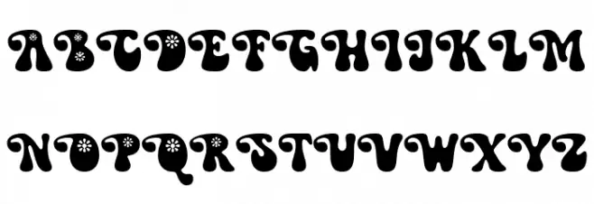 Yonky Display DEMO Regular Schriftart Groß