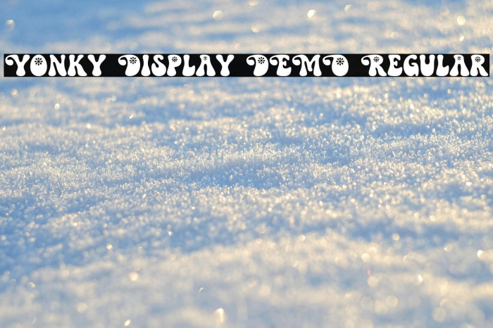 Yonky Display DEMO Regular Example 1