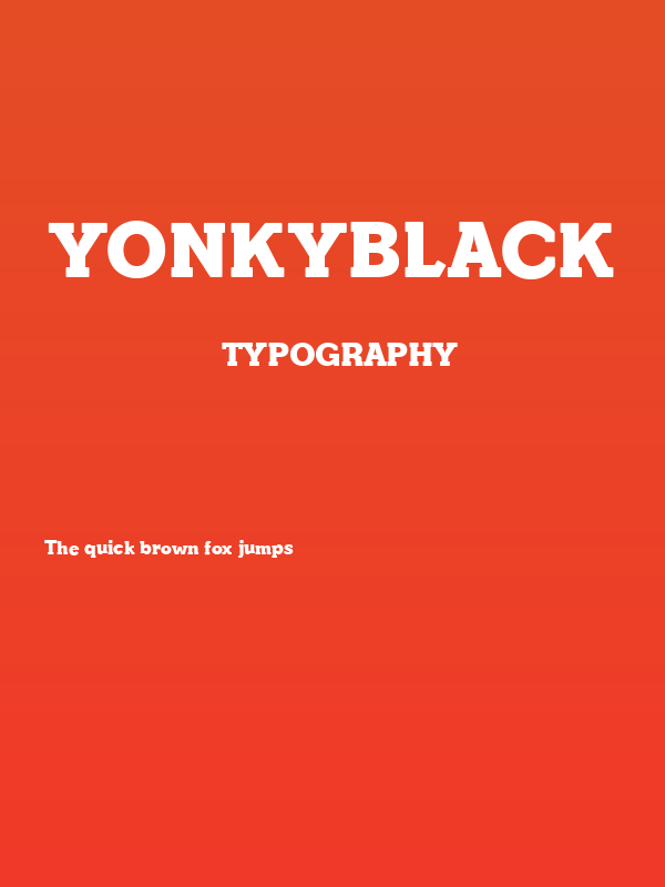 YonkyBlack Poster