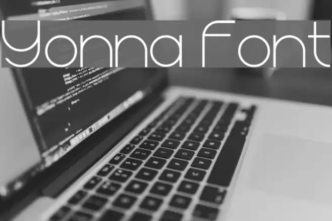 Yonna Font examples