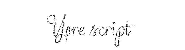 Yore script Font
