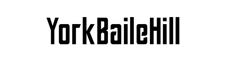York Baile Hill  Frei Schriftart Herunterladen