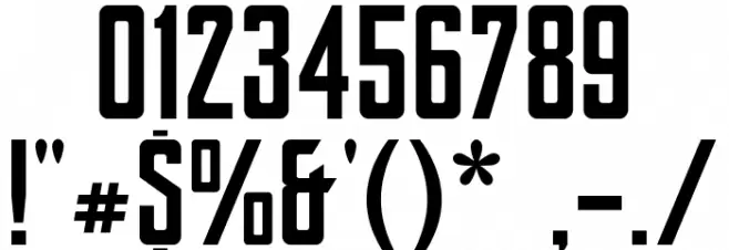 York Baile Hill Font OTHER CHARS