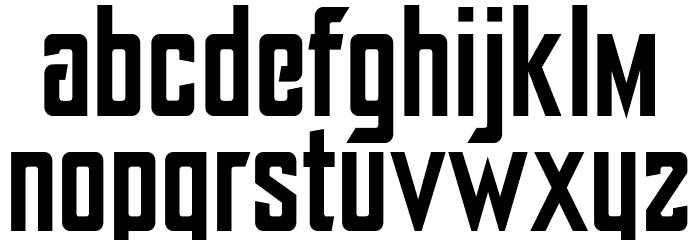 York Baile Hill Font LOWERCASE