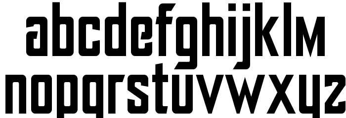 York Baile Hill Font LOWERCASE