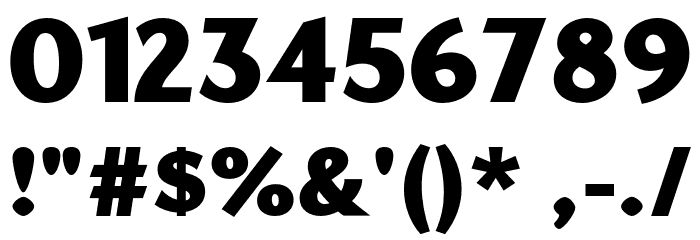 YorkieDEMO-Bold Font OTHER CHARS