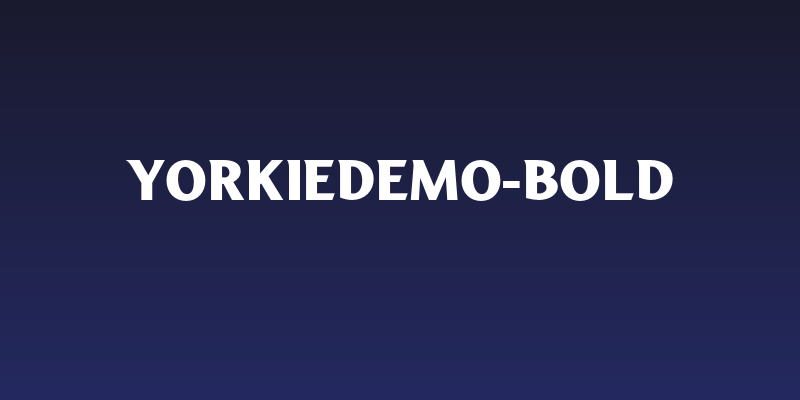 YorkieDEMO-Bold Social Header