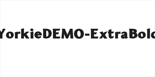 YorkieDEMO-ExtraBold Logo
