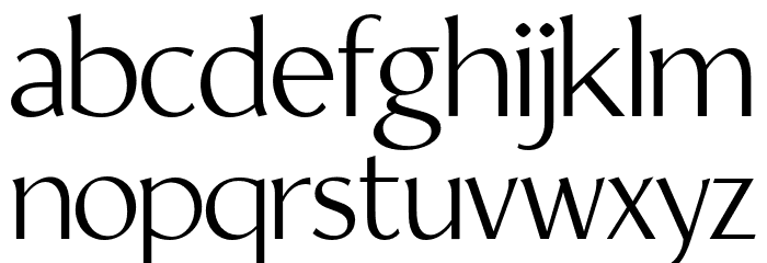 YorkieDEMO-ExtraLight Font LOWERCASE
