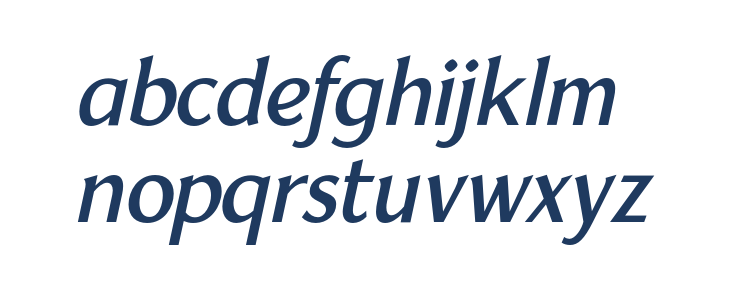 YorkieDEMO-Italic Lowercase