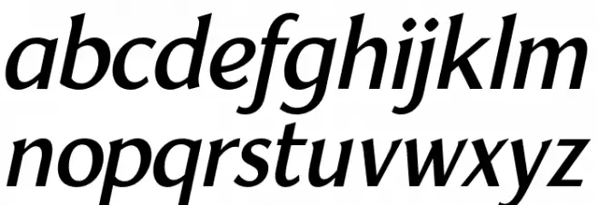YorkieDEMO-Italic Fuentes MINÚSCULAS