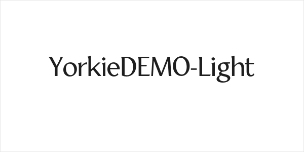 YorkieDEMO-Light Logo