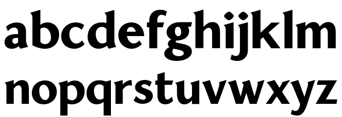 YorkieDEMO-SemiBold Font LOWERCASE