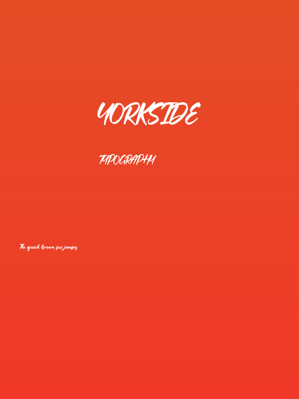 Yorkside Poster