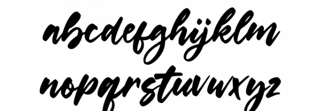 Yorkside 字体 小写