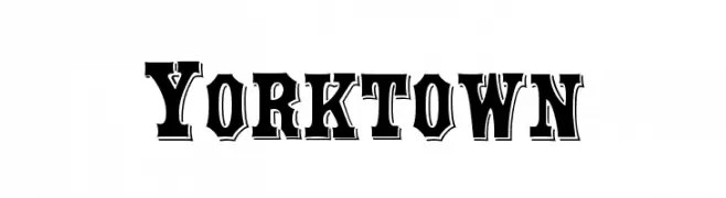 Yorktown  Frei Schriftart Herunterladen