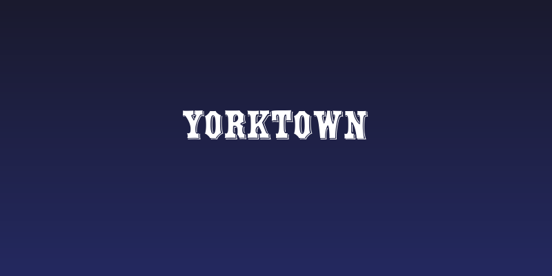 Yorktown Social Header