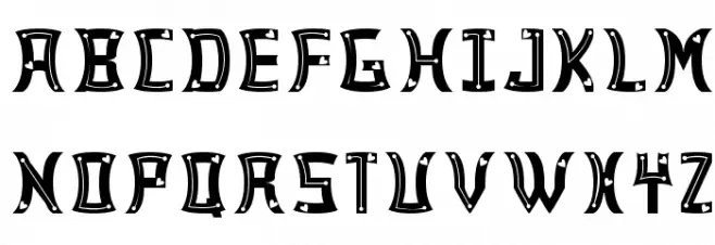 Yorle Personal use Decorative Шрифта ВЕРХНИЙ