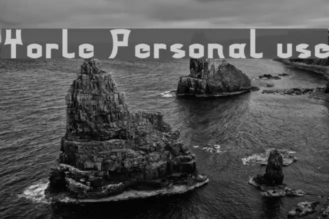 Yorle Personal use Font examples