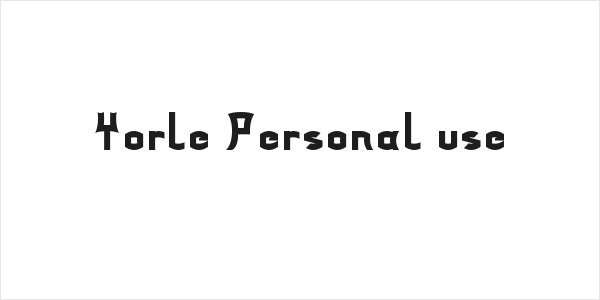 Yorle Personal use Logo