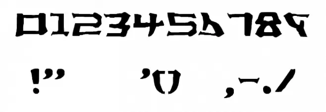Yorstat फ़ॉन्ट अन्य घर का काम