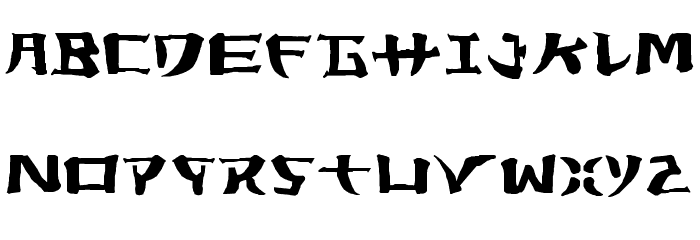 Yorstat フォント 小文字