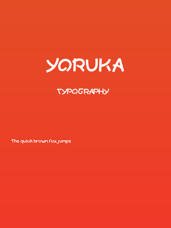 Yoruka Poster