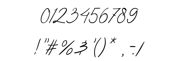 Yosarosa Font OTHER CHARS