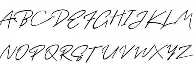 Yosarosa Schriftart Groß