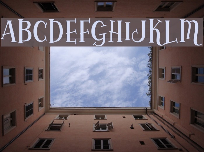 Yoshephin Font examples