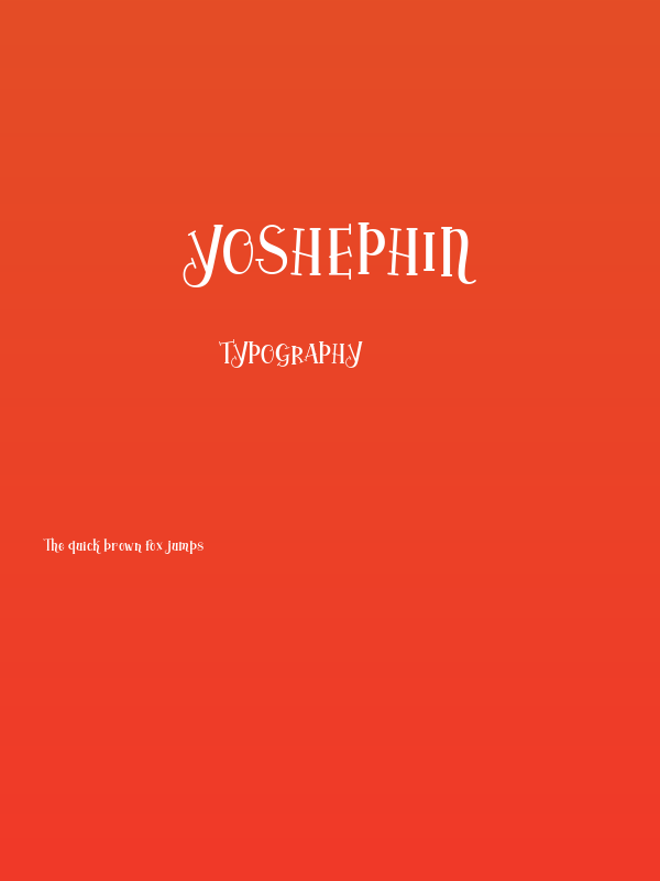 Yoshephin Poster