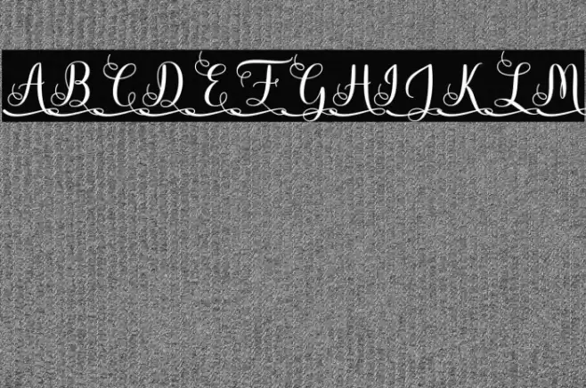 Yoshieka Font examples