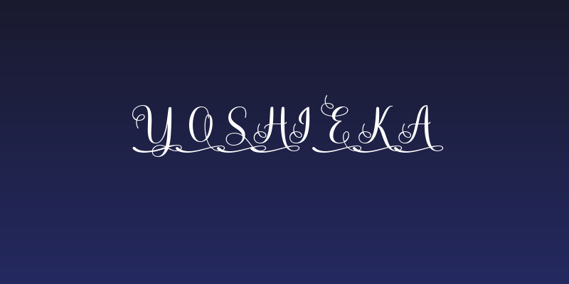 Yoshieka Social Header