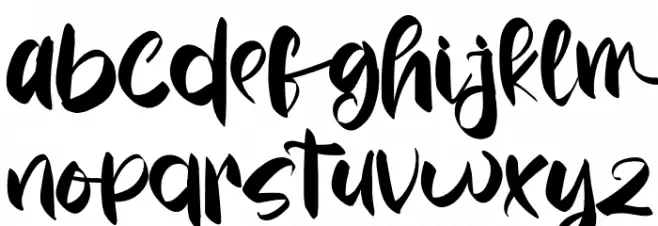 YoshinoyaRegular خط أحرف صغيرة