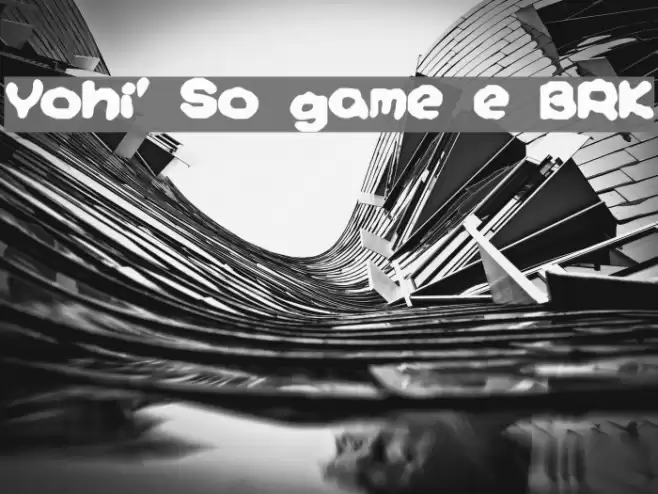Yoshi's Story [game text] [BRK] फ़ॉन्ट examples
