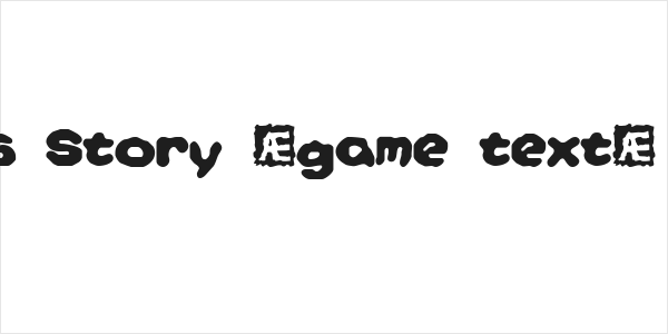 Yoshi's Story [game text] [BRK] Logo