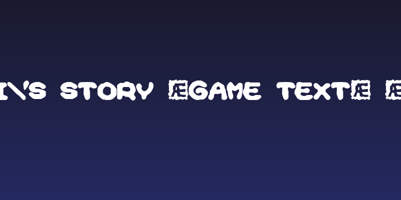 Yoshi's Story [game text] [BRK] Social Header