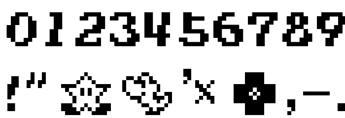 Yoster Island Regular Font OTHER CHARS