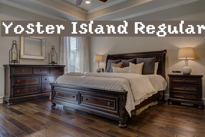 Yoster Island Regular Font examples