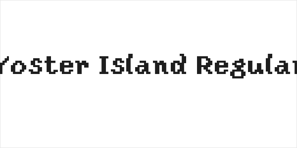 Yoster Island Regular Logo