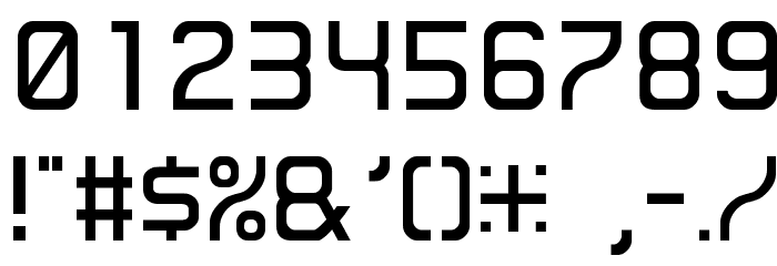 Yothic Font OTHER CHARS