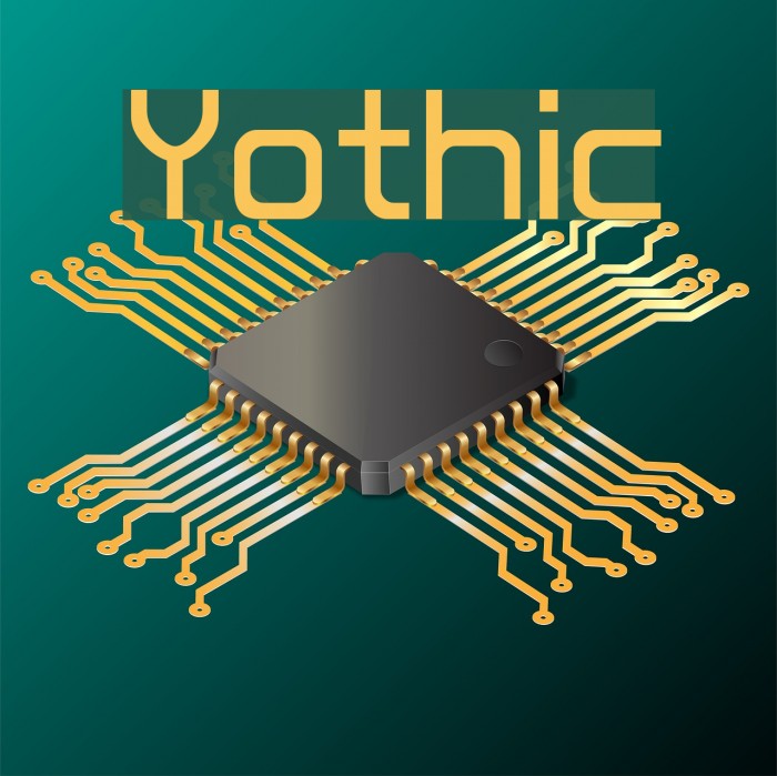 Yothic Font examples
