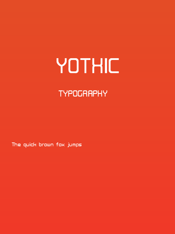 Yothic Poster