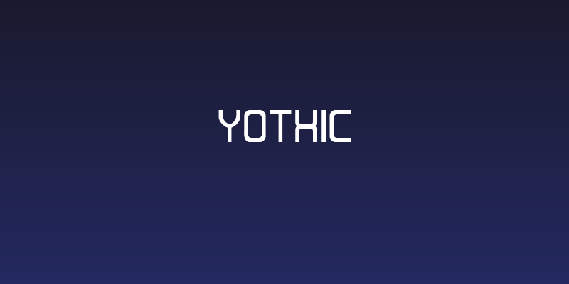 Yothic Social Header