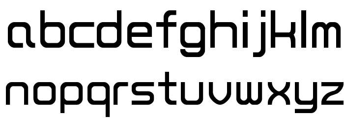 Yothic Font LOWERCASE