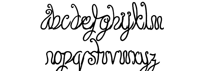 You Are Something Font LOWERCASE