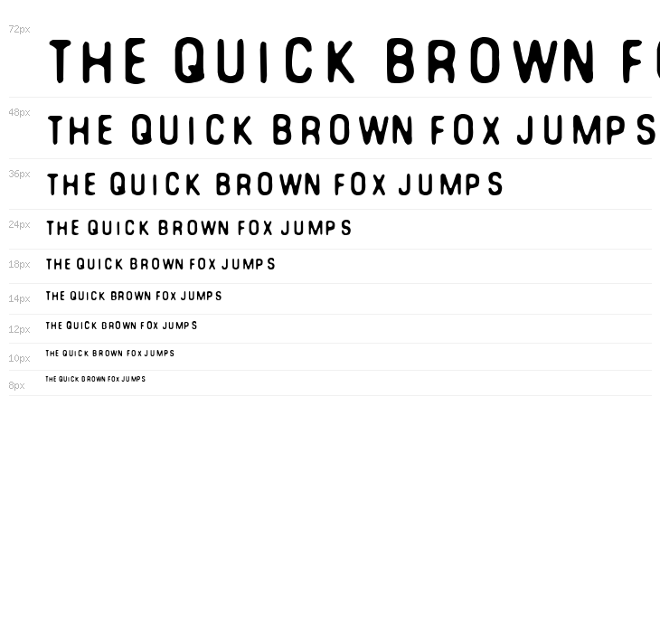 You Can Make Your Own Font Waterfall